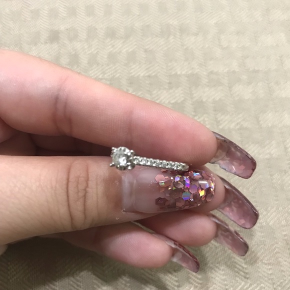 White gold diamond ring from Kay Jewelers - Picture 5 of 9